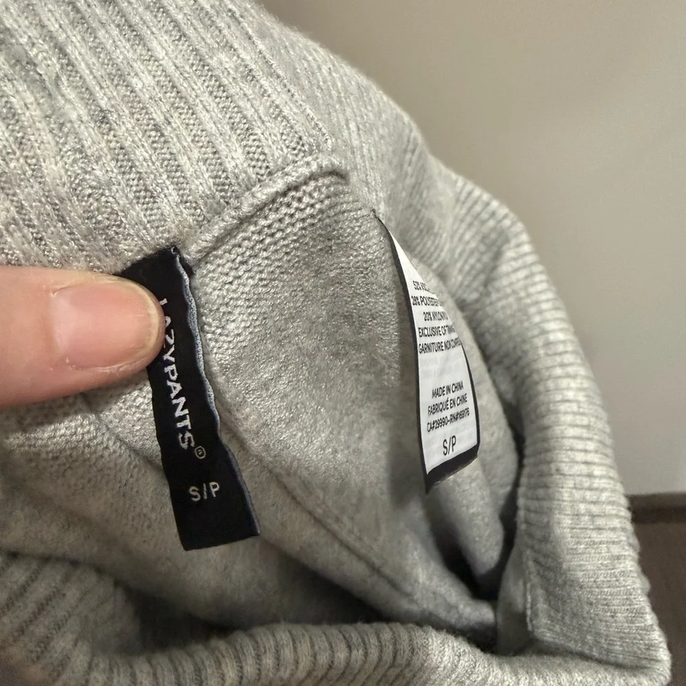 Lazy pants Heather Gray Sweatpants Small - Picture 3 of 8